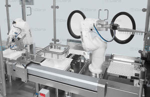 Einzugssystem für Fläschchen
