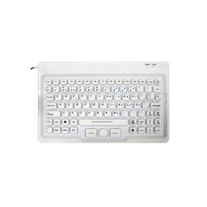 Medizinische Tastatur / mit Zeigegerät