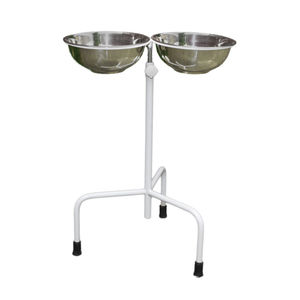 Schalenhalter mit zwei Schalen