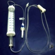 Infusionsset mit Tropfkammer