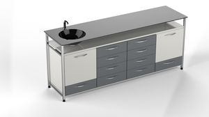Schrank für zahnärztliche Instrumente 1