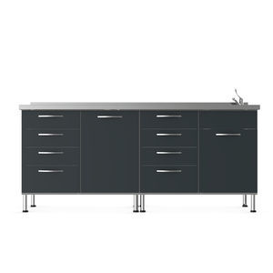 Schrank für zahnärztliche Instrumente