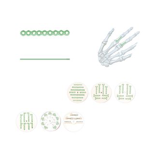 Kompressionsplatte für Fingerglied