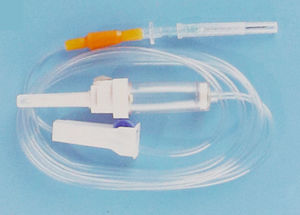 Infusionsset mit Tropfkammer