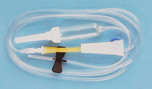 Infusionsset mit Tropfkammer