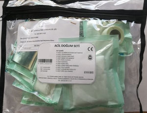 Medizinisches Set / für Entbindungen