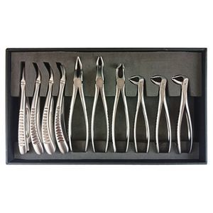 Dentale Extraktionszangen / für obere Schneidezähne