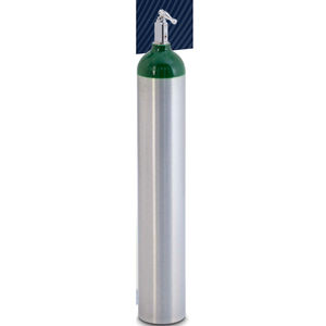 Aluminium-Medizingasflasche