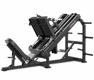 geneigte Beinpressbank