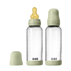 Glas-Babyflasche