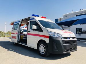 Ambulanz mit Sauerstofftherapie