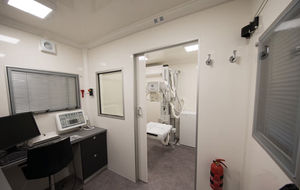 Mobile Krankenstation / zur medizinischen Bildgebung
