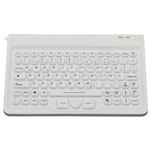 Medizinische Tastatur / mit Zeigegerät