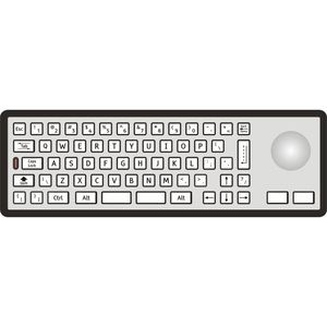 Tastatur mit Zeigegerät 1