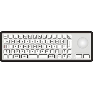 Tastatur mit Zeigegerät 1