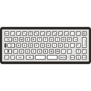 Tastatur mit Ziffernblock 1