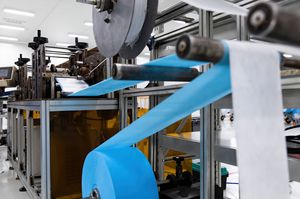 Produktionsanlage für OP-Masken