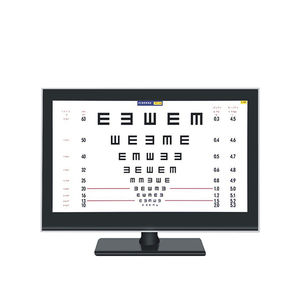 Optotypen-Testdisplay
