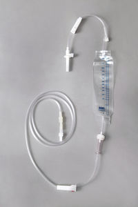 Infusionsset mit Tropfkammer