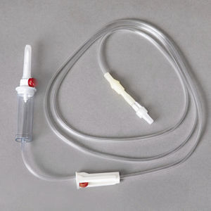 Infusionsset mit Tropfkammer 1