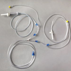 Infusionsset mit Tropfkammer 1