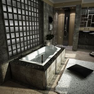 Einsitzer-Kurbadewanne 1