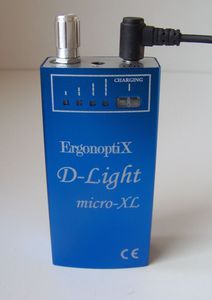 Batterie für chirurgische Stirnlampe 1