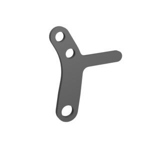 Veterinär-Knochen-Kompressionsplatte / für Tibia