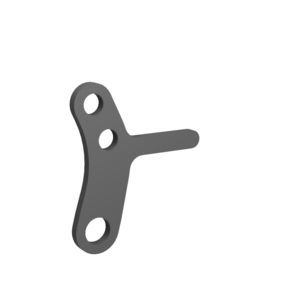 Veterinär-Knochen-Kompressionsplatte / für Tibia