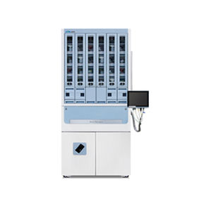 Automatisiertes Verpackungs- und Dispensersystem für Medikamente
