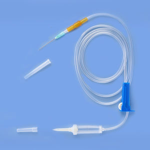 Infusionsset mit Filter zur Vorbeugung von Partikel-Kontamination