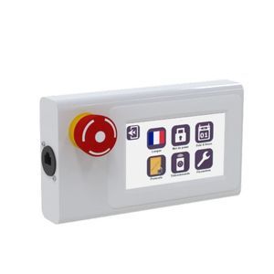 Fernbedienung mit Touchscreen