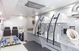 Mobile Krankenstation / Labor
