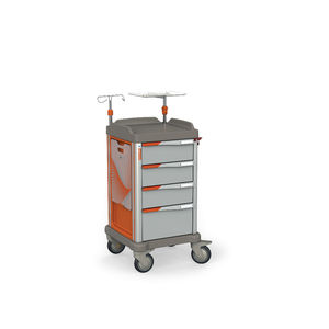 Notfallwagen / für Transport / Lager / für Defibrillatoren