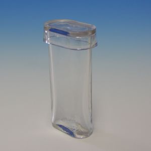 Glas-Färbetrog