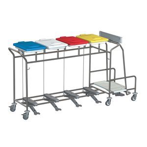 Sackhalterwagen für dreckige Wäsche 1