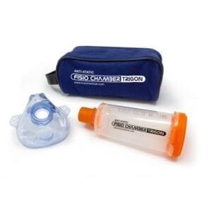 Inhalationskammer für Patienten-Beatmungsschlauchsystem 1