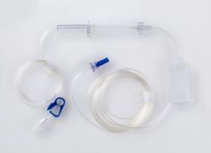 Infusionsset mit Filter zur Vorbeugung von Partikel-Kontamination 1