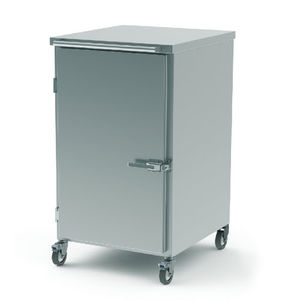 Wagen für Transport / für sterile Gegenstände / für Sterilisations-Drahtkörbe / 1 Tür