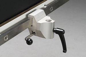 Klammer für OP-Tisch / aus Edelstahl 1