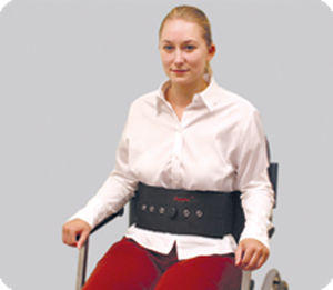 Befestigungsriemen für Rollstühle
