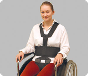 Befestigungsriemen für Rollstühle