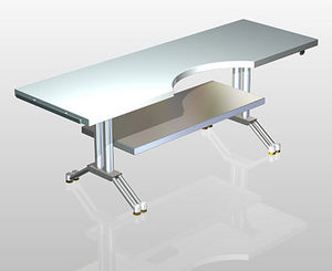 Tisch zur Konditionierung von medizinischen Geräten