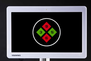 polarisierter ophtalmisches Test Display