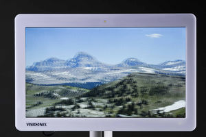 polarisierter ophtalmisches Test Display