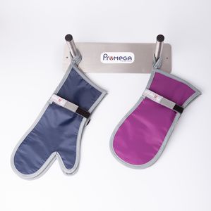 wandmontierte Ablage für Bleischürzen 1