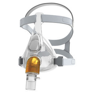 transparente Maske für künstliche Beatmung 1