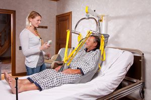 Einhängevorrichtung für Patientenlifter