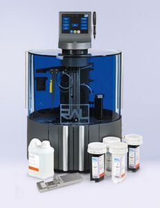 Gewebeverarbeitungssystem / für Hämatologie / automatisch / durch Färbung