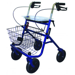 4-Rollen-Rollator / mit Korb / höhenverstellbar